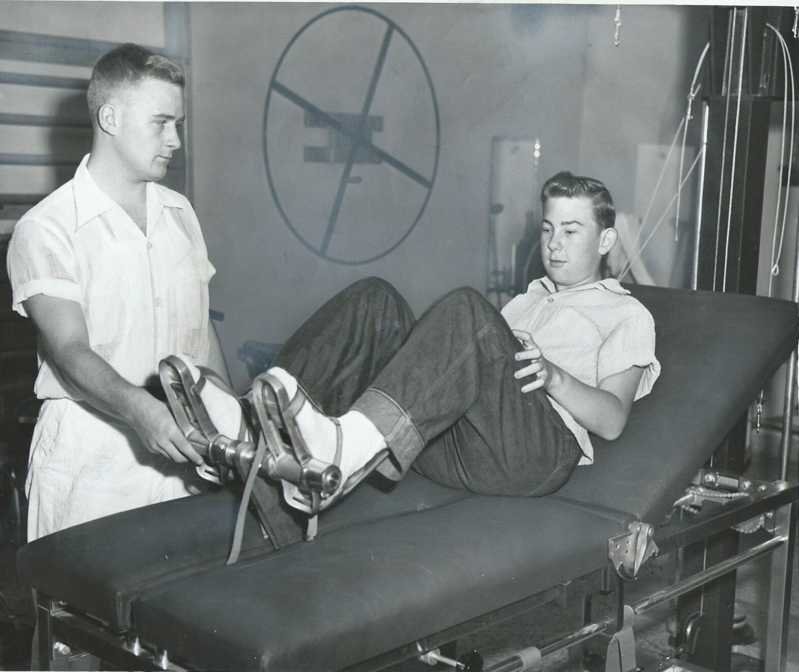 Frank Hermes & Bob Frahm of Blue Hill, Nebr., at St. Francis Ho (web)